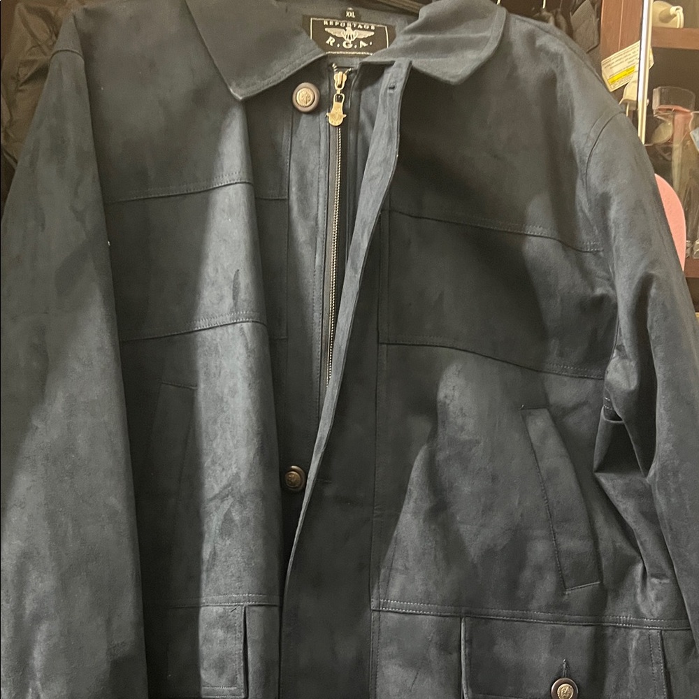 b new york Midnight Blue Lightweight Jacket